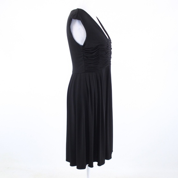 Calvin Klein black sleeveless empire waist dress 6 - Picture 5 of 8